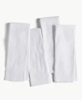 White Flour Sack Kitchen Towel, Set of 4