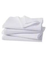 White Flour Sack Kitchen Towel, Set of 4