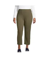 Lands' End Plus Active Crop Yoga Pants