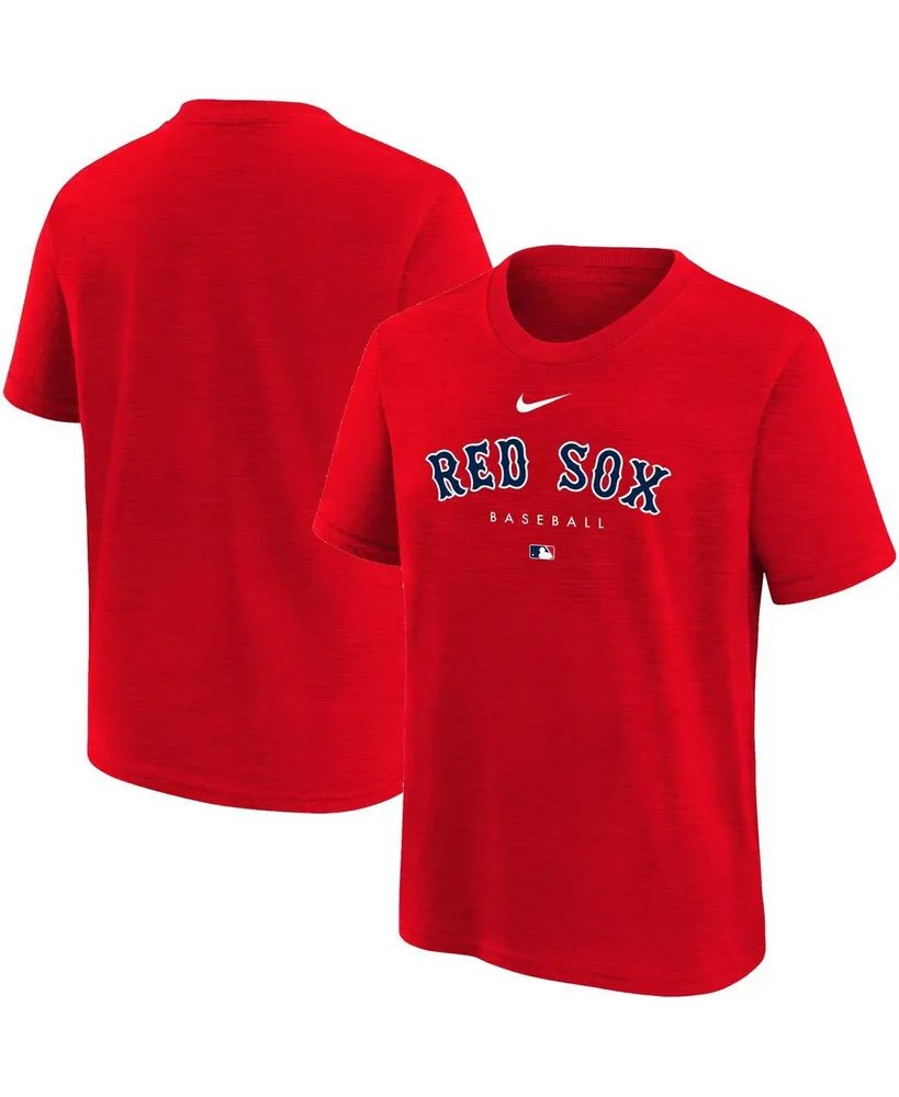 Nike Youth Boys and Girls Navy Boston Red Sox Rewind Retro Tri-Blend T-shirt