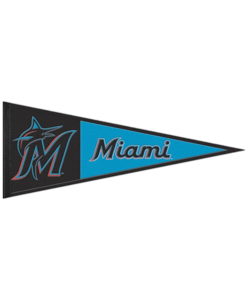Wincraft Miami Marlins 13" x 32" Wool Primary Logo Pennant