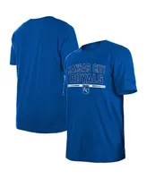 Men's New Era Royal Kansas City Royals Batting Practice T-shirt