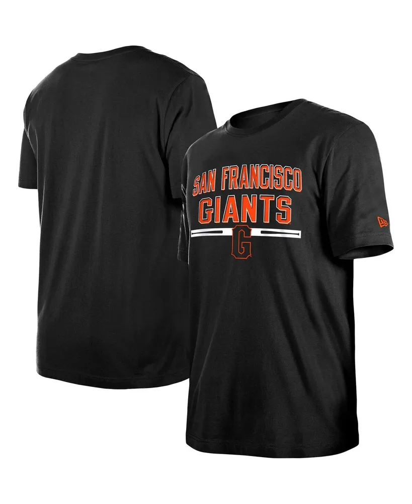 Men's New Era Black San Francisco Giants Batting Practice T-shirt