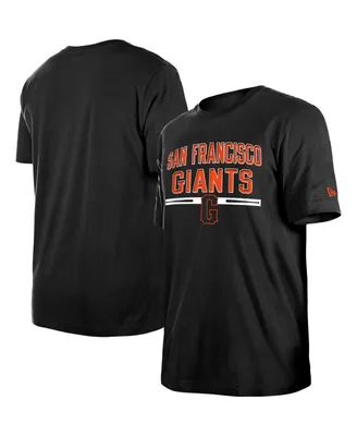 Men's New Era Black San Francisco Giants Batting Practice T-shirt