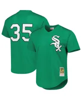 Men's Mitchell & Ness Frank Thomas Green Chicago White Sox Cooperstown Collection Authentic St. Patrick's Day 1996 Batting Practice Jersey