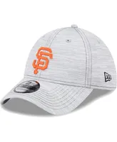 Men's New Era Gray San Francisco Giants Speed 39THIRTY Flex Hat