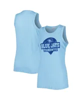 Women's Soft As A Grape Royal Toronto Blue Jays Tri-Blend Tank Top