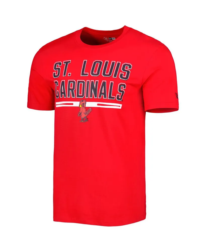 Men's New Era Red St. Louis Cardinals Batting Practice T-shirt