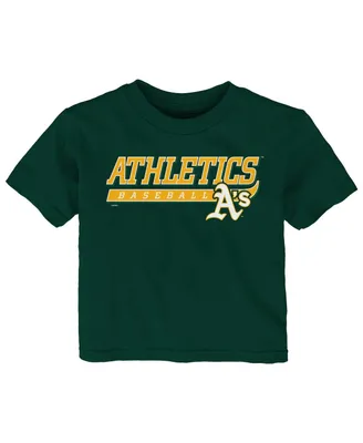 Infant Boys and Girls Green Oakland Athletics Take The Lead T-shirt