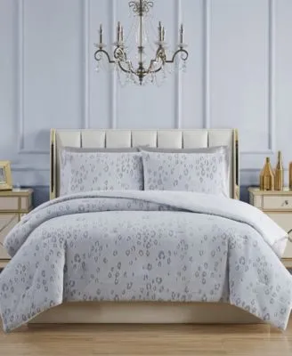 Juicy Couture Valentina Leopard Reversible Comforter Sets