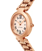 Alexander Women's Niki Rose-Gold Stainless Steel , Rose-Gold Dial , 32mm Round Watch