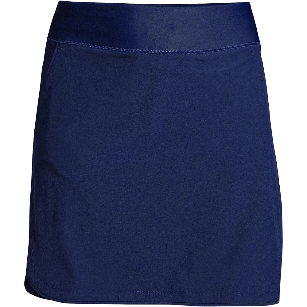 Lands' End Women's Quick Dry Board Skort Swim Skirt