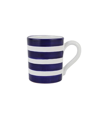 Vietri Amalfitana Stripe Mug 16 oz