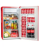 Coca-Cola 3.2 Cubic Feet Refrigerator with Freezer