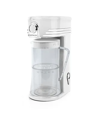 Nostalgia Cafe Ice 3 Quart Iced Coffee And Tea Brewing System with Plastic Pitcher