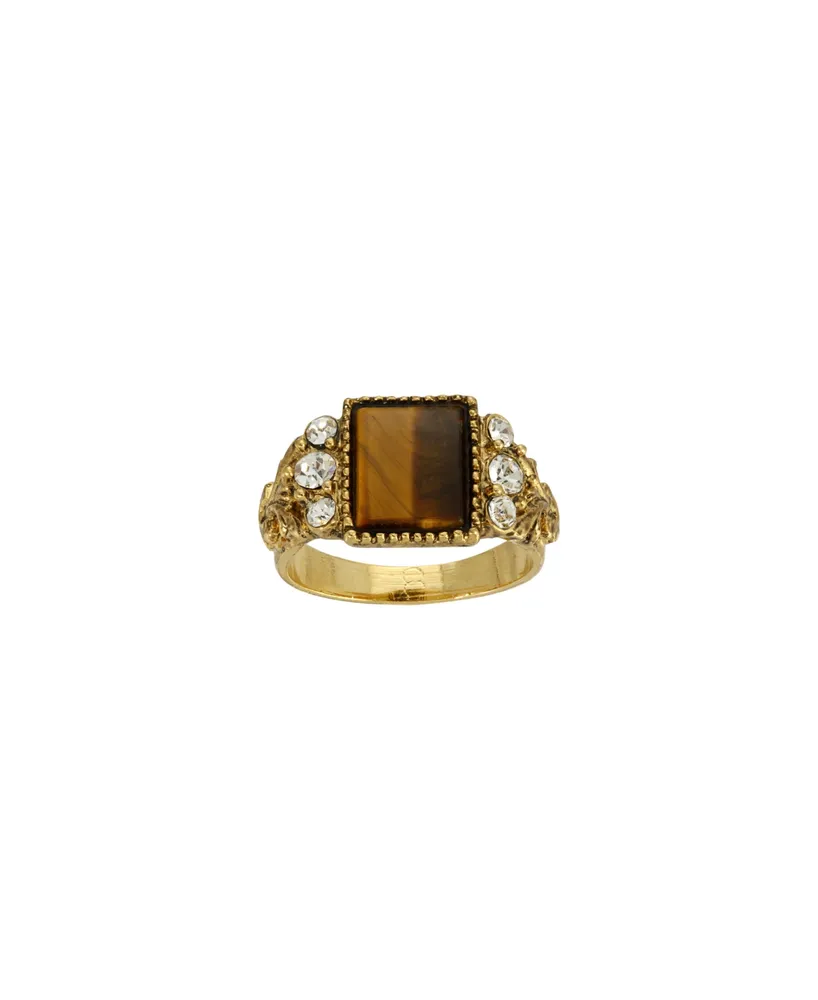 Jamie Joseph Oval Rosecut Brown Sapphire Ring – Peridot Fine Jewelry