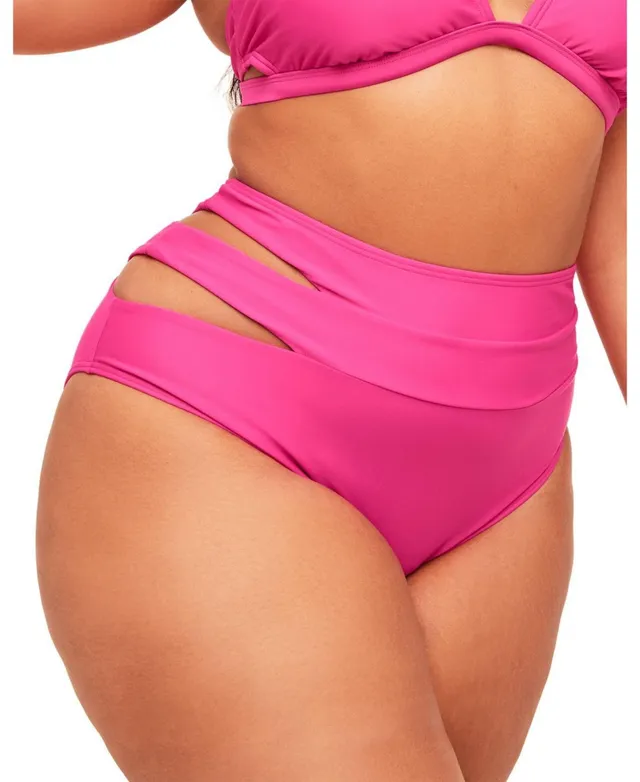 Adore Me Plus Demi Swimwear High waist Bikini Bottom