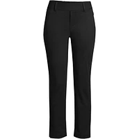 Lands' End Women's Flex Mid Rise Pull On Crop Pants