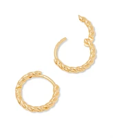 brook & york 14K Gold-Plated Vermeil Lottie Hoops