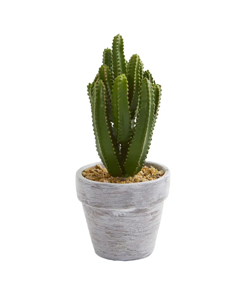 8" Cactus Artificial Plant, Set of 3