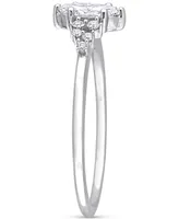 Diamond Marquise-Cut Engagement Ring (1/2 ct. t.w.) 14k White Gold