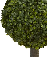 Nearly Natural 21" Boxwood Ball Topiary Artificial Tree