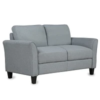 Simplie Fun Living Room Furniture Love Seat Sofa Double Seat Sofa (Loveseat Chair