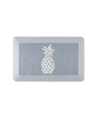 Martha Stewart Ms Air Mat Pineapple 1'8" x 2'8" Area Rug