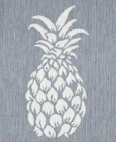 Martha Stewart Ms Air Mat Pineapple 1'8" x 2'8" Area Rug