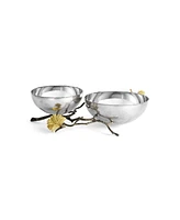 Michael Aram Butterfly Ginkgo Double Bowl