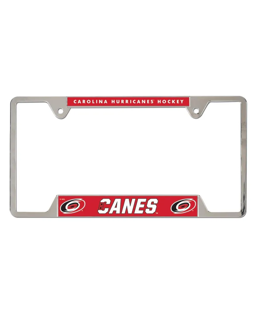 Wincraft Carolina Hurricanes Chrome Plated Metal License Plate Frame