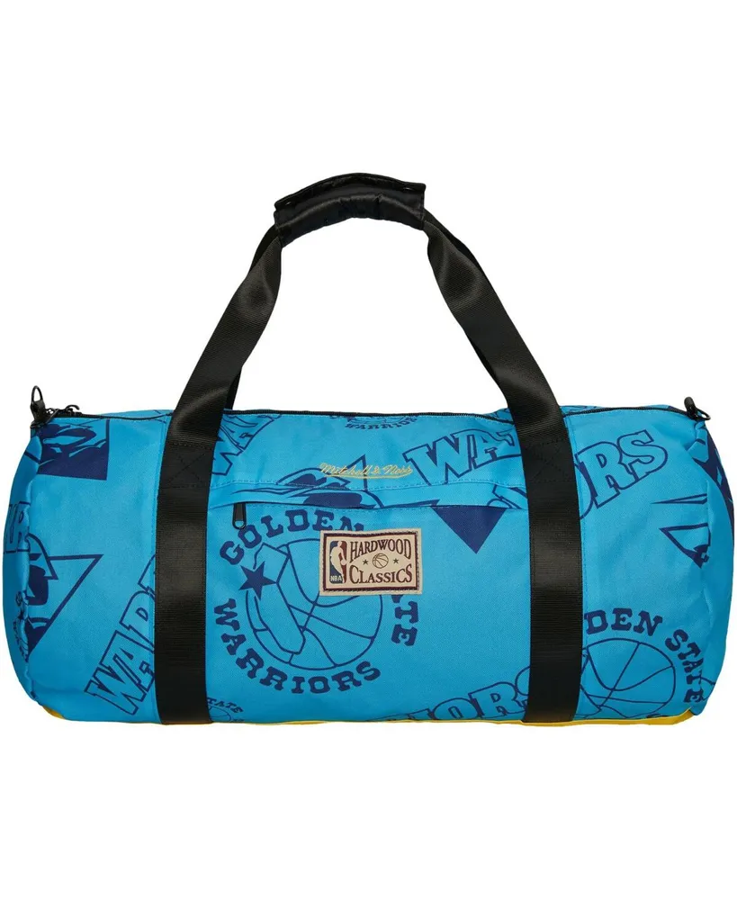 Men's and Women's Mitchell & Ness Golden State Warriors Team Logo Duffle Bag