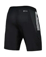 Men's adidas Black Portland Timbers 2023 On-Field Aeroready Training Shorts