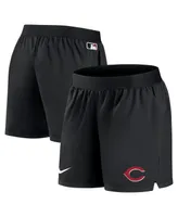 Women's Nike Black Cincinnati Reds Authentic Collection Team Performance Shorts