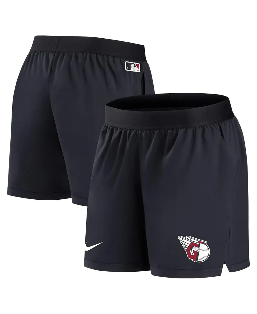 Women's Nike Navy Cleveland Guardians Authentic Collection Team Performance Shorts