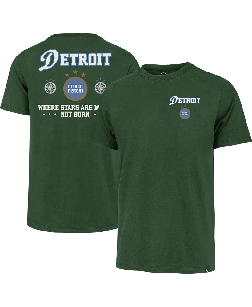 47 Men's 2022-23 City Edition Detroit Pistons Green Backer T-Shirt, Large