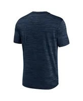 Men's Nike Navy Milwaukee Brewers Wordmark Velocity Performance T-shirt