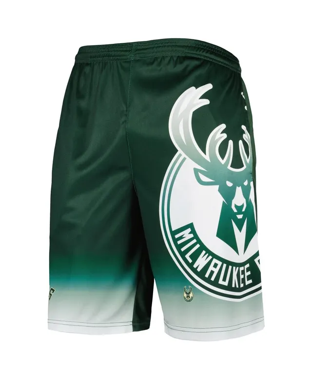 Men's Milwaukee Bucks Fanatics Branded Hunter Green/Silver Big