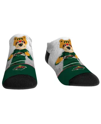 Men's and Women's Rock 'Em Socks Minnesota Wild Mascot Walkout Low Cut Socks