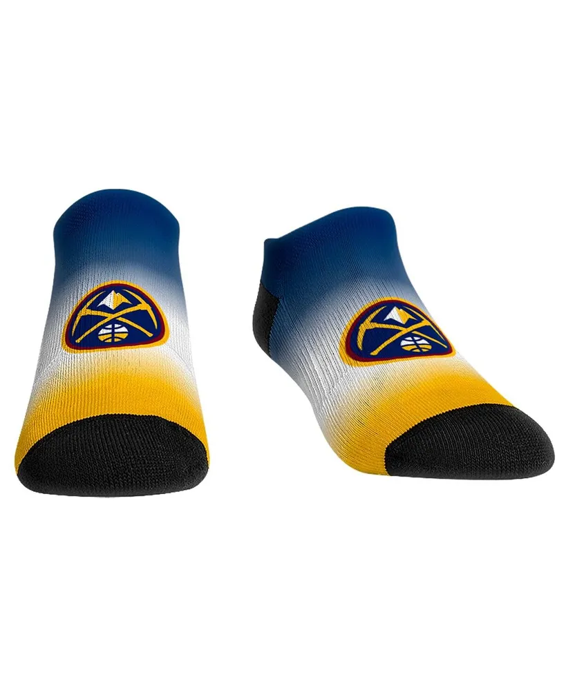 Women's Rock 'Em Socks Denver Nuggets Dip-Dye Ankle Socks