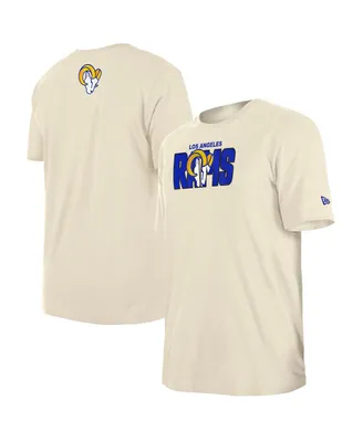 Men's New Era Cream Los Angeles Rams 2023 Nfl Draft T-shirt