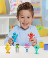 Sesame Street Neighborhood Friends, 6-piece Poseable Figurines