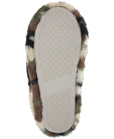 Joe Boxer Women's Camo Plush Mr. Winky Clog Slipper