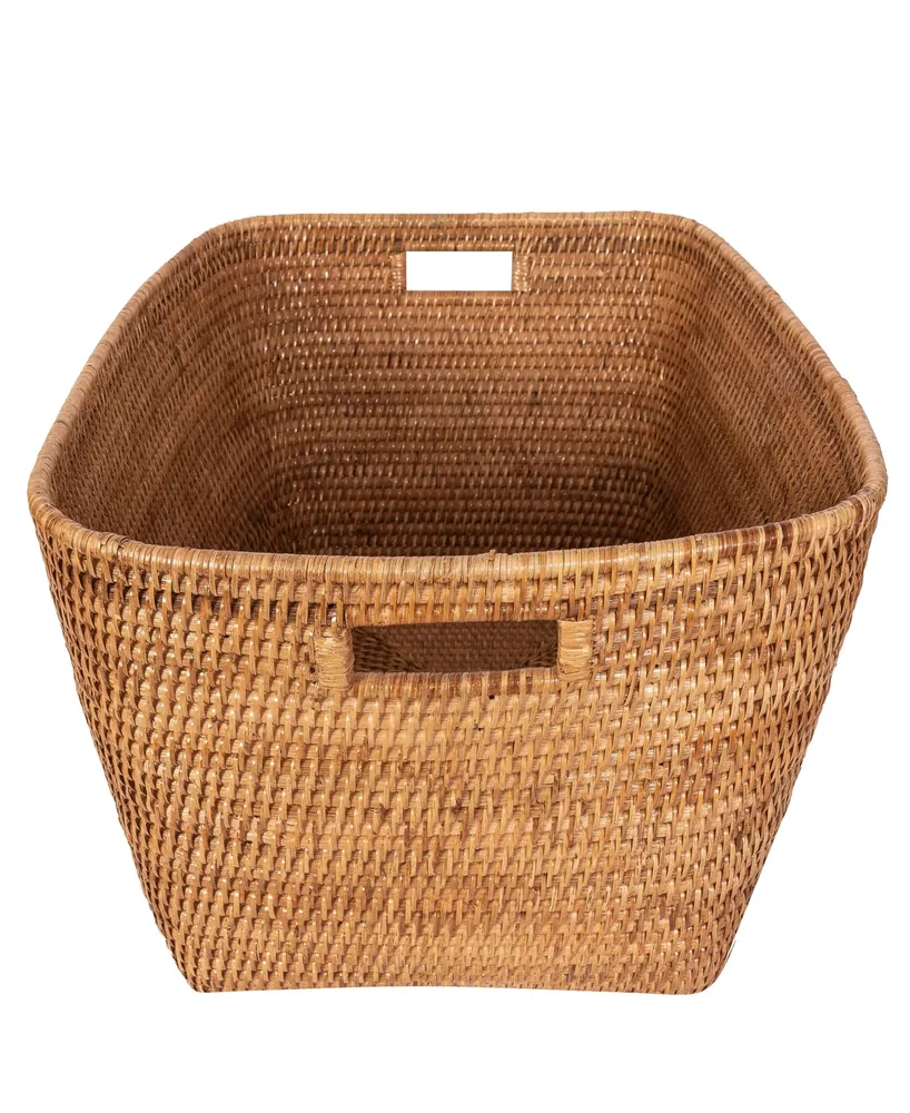 Saboga Home Family Basket with Cutout Handle