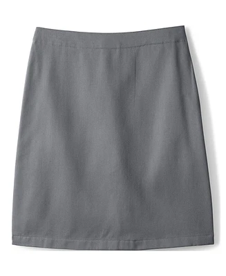 Lands' End Big Girls Slim Blend Chino Skort Top of Knee