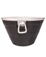 Artifacts Trading Company Rattan Aluminum Ice Tub