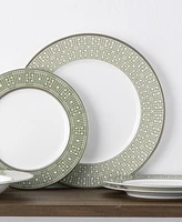 Noritake Infinity Platinum 4 Piece Dinner Plate Set , Service for 4