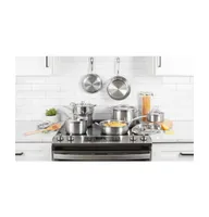 Cuisinart Multiclad Pro Tri-Ply Stainless Steel 12 Piece Cookware Set