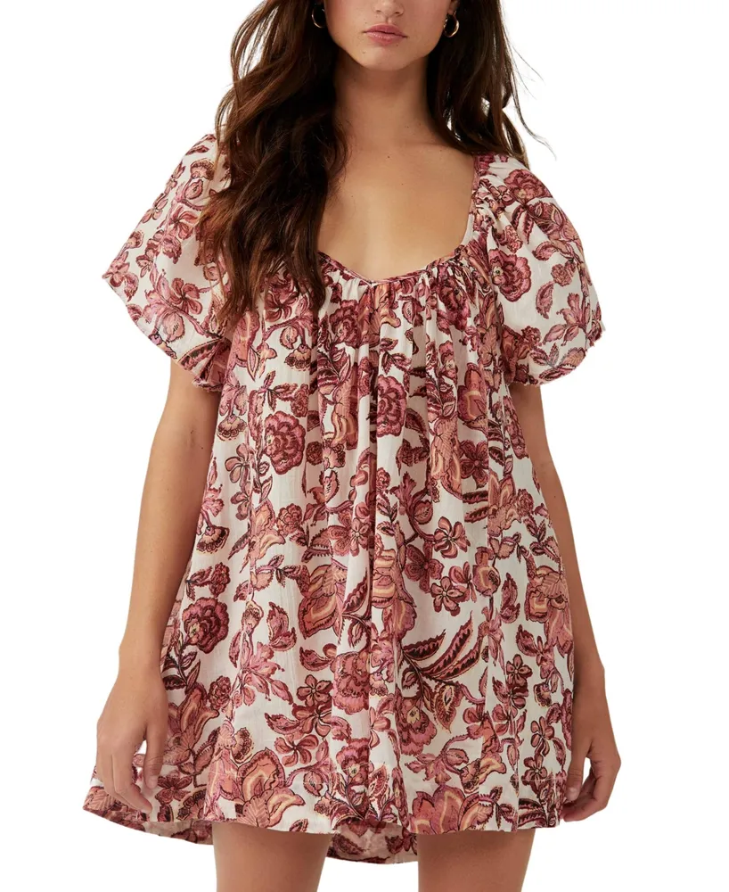 Free People Women's Kauai Getaway Cotton Embroidered Tunic