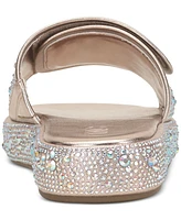 I.n.c. International Concepts Women's Rayley Slip-On Embellished Pool Slide Sandals, Created for Macy's